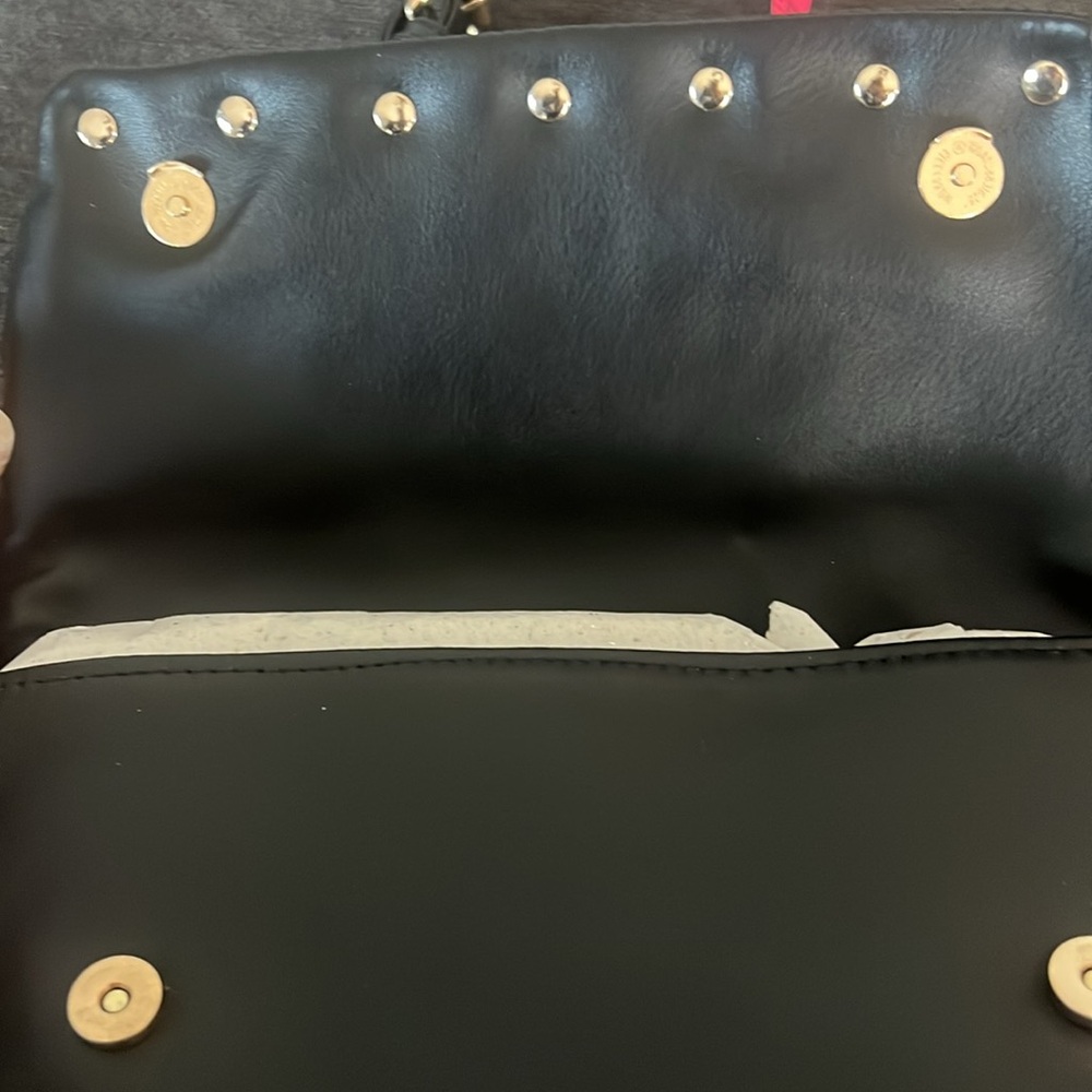Juicy Couture Liquorice Soft Bow Crossbody Black NWT - Picture 6 of 9